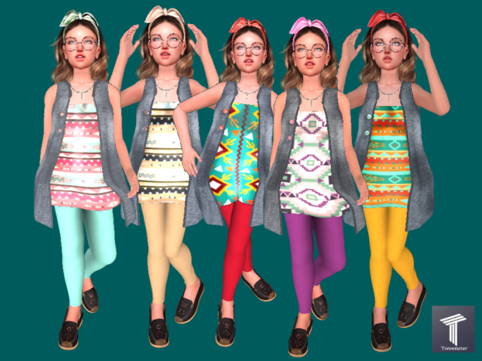 Second Life Marketplace - Cardigan-dress Tweenster